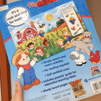 Fisher Price Look n Find hardcover