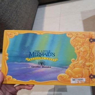 DISNEY Little Mermaid hardcover book An Undersea Wish